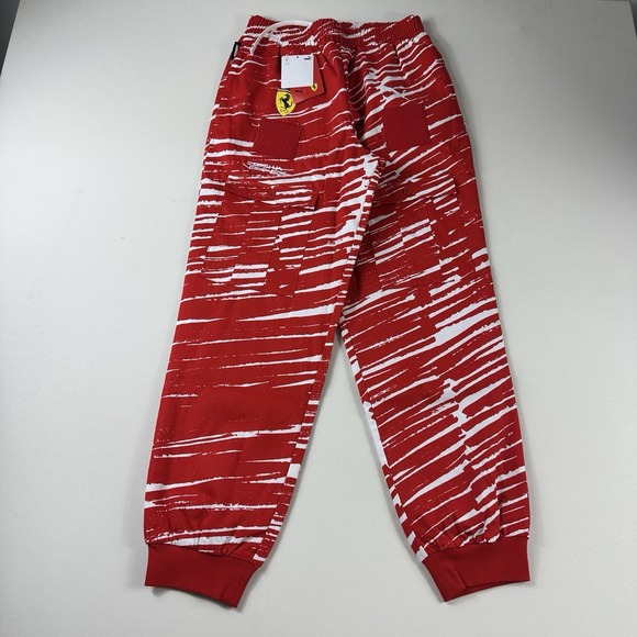 Puma Scuderia Ferrari x Joshua Vides Race Jogger Cargo Pants 623046-02 Men Small - Picture 1 of 7